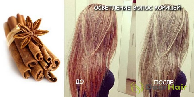 Осветление волос в домашних условиях с фото
