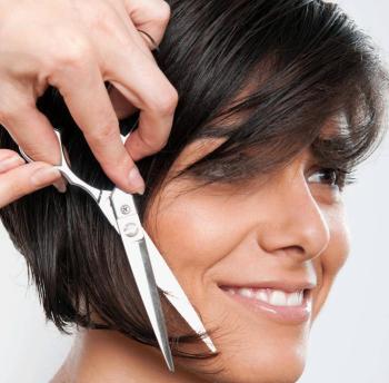 Выполнение женских стрижек на короткие волосы